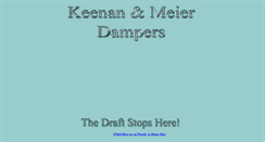 Desktop Screenshot of kmdampers.com